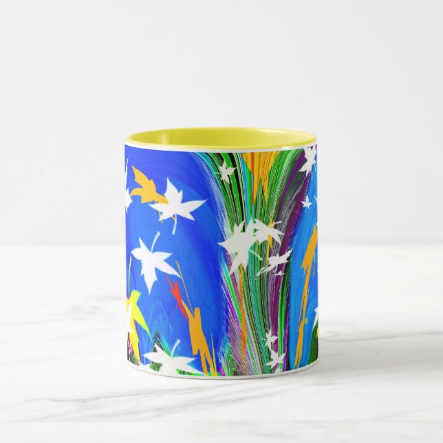 Leaves Mug (Center)