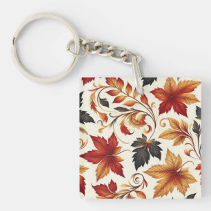 Leaves of Autumn Key Ring