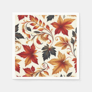 Leaves of Autumn Napkin