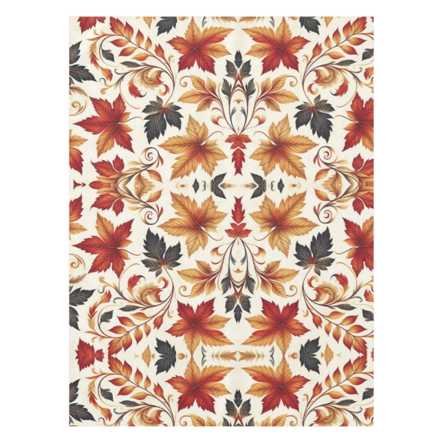 Leaves of Autumn Tablecloth (Front)