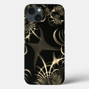 Leaves of dry grass or crooked thorns? Khaki colou iPhone 13 Case