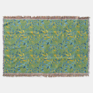 Leaves of Glory Throw Blanket