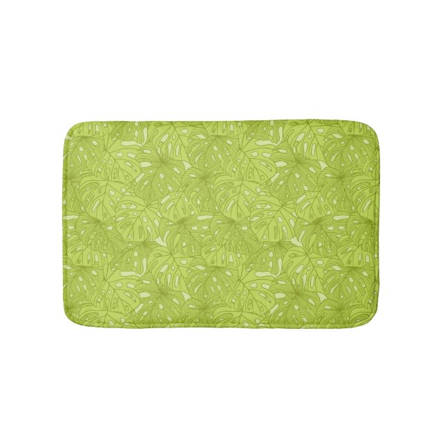 Leaves of Palm Tree Bath Mat (Front)