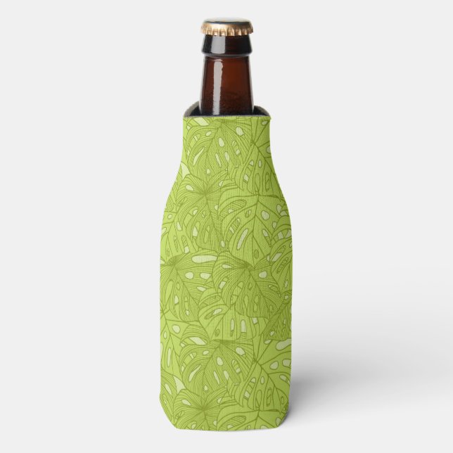 Leaves of Palm Tree Bottle Cooler (Bottle Front)
