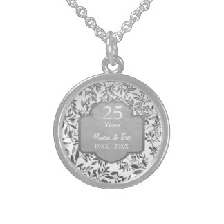 25th Wedding  Anniversary  Necklaces  25th Wedding  