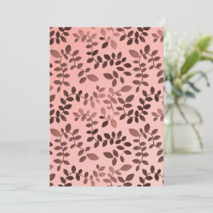 Leaves Pattern 11 Card