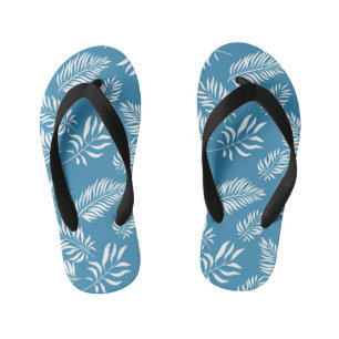 Leaves Pattern 13 Kid's Thongs