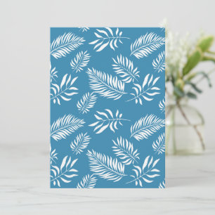 Leaves Pattern 13 Thank You Card