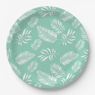 Leaves Pattern 14 Paper Plate