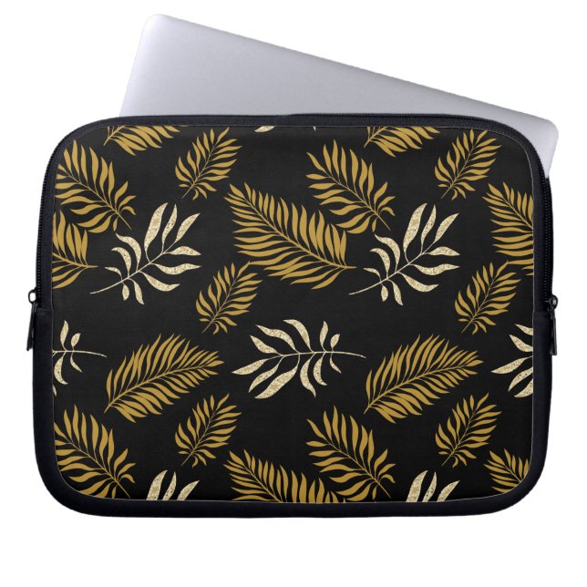 Leaves Pattern 16 Laptop Sleeve (Front)