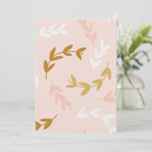 Leaves Pattern 4 Card