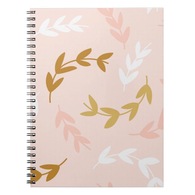 Leaves Pattern 4 Notebook (Front)