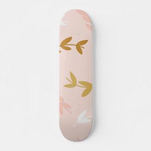 Leaves Pattern 4 Skateboard