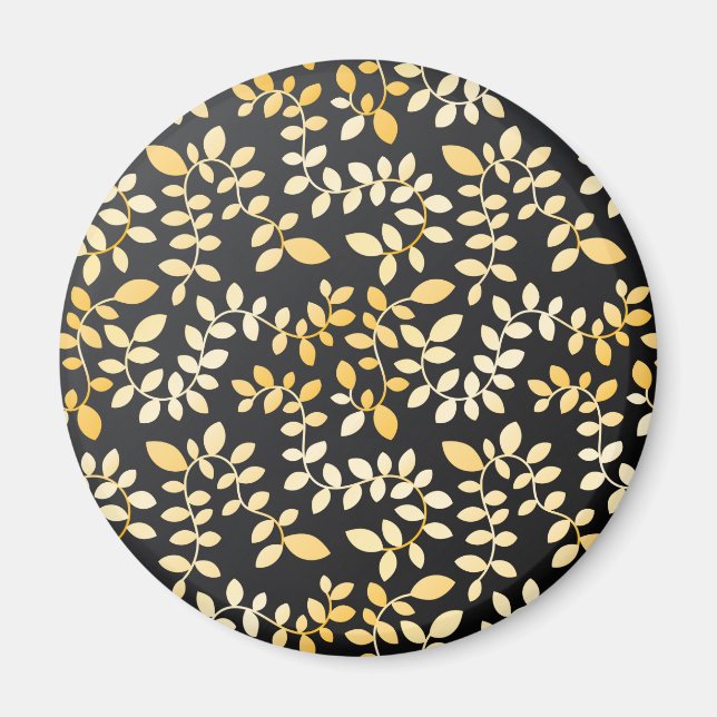 Leaves Pattern 5 Magnet (Front)
