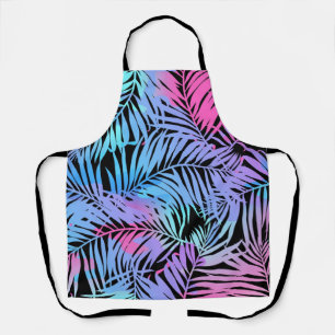 Leaves pattern apron
