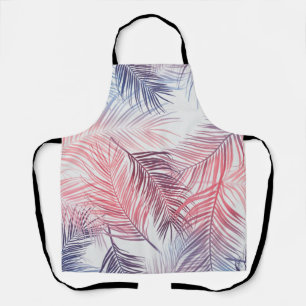 Leaves pattern apron