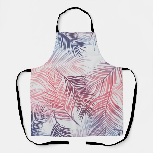 Leaves pattern apron (Front)