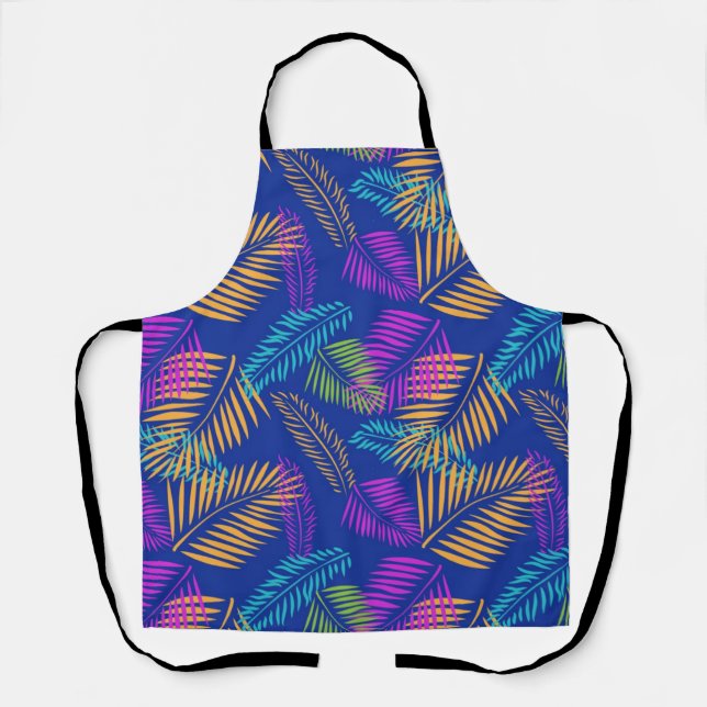 Leaves pattern apron (Front)