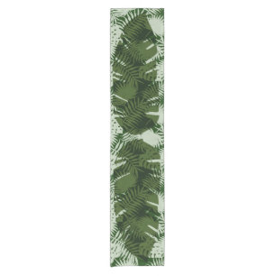 leaves pattern banana leaves design  short table runner