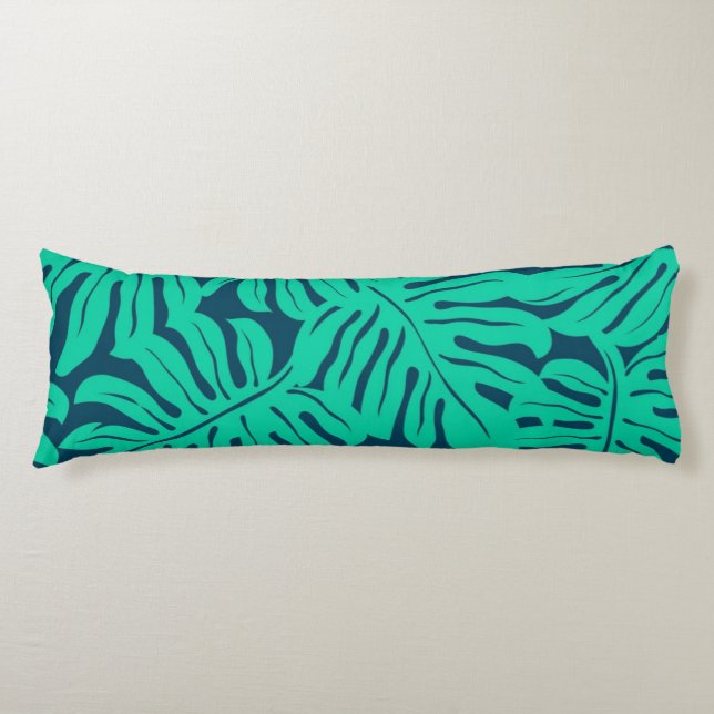 Leaves pattern body cushion (Front)