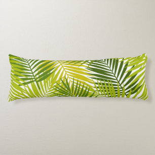 Leaves pattern body cushion