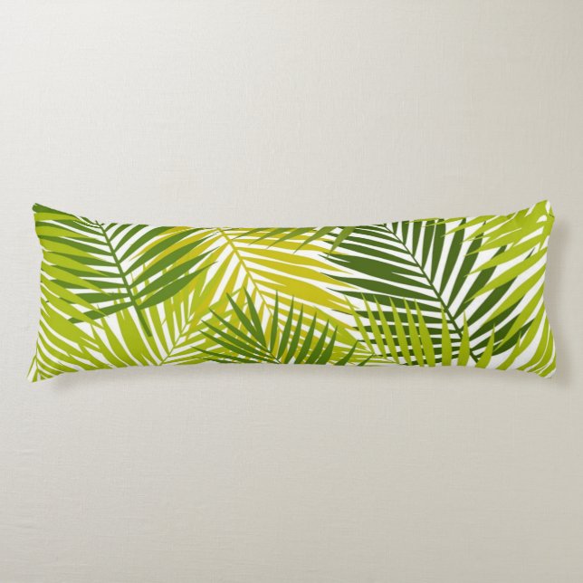 Leaves pattern body cushion (Front)