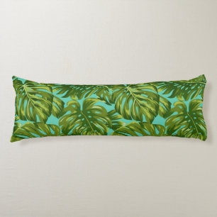 Leaves pattern body cushion