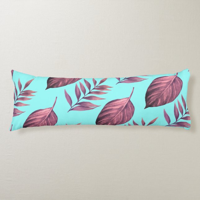 Leaves Pattern Body Cushion (Front)