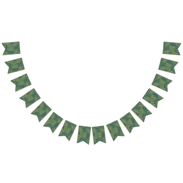 Leaves pattern bunting  (All)
