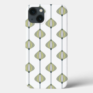Leaves pattern iPhone 13 case
