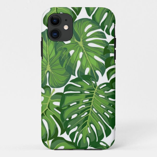 Leaves pattern Case-Mate iPhone case (Back)