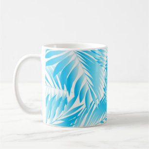 Leaves pattern coffee mug