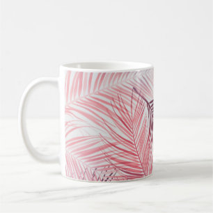 Leaves pattern coffee mug