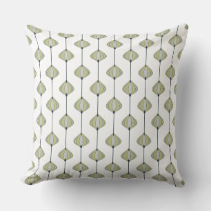 Leaves pattern cushion