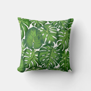 Leaves pattern cushion