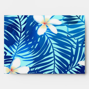Leaves pattern envelope