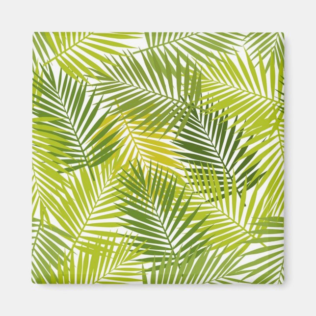 Leaves pattern magnet (Front)