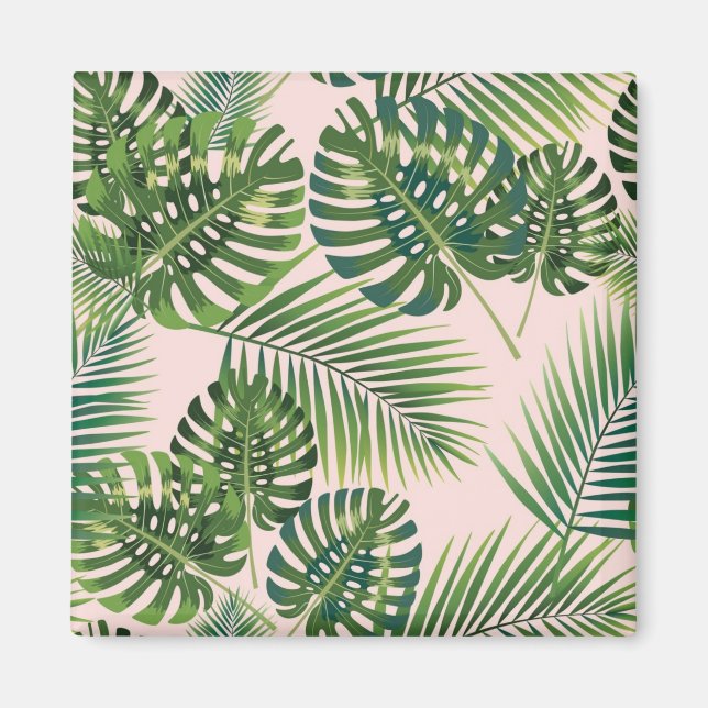 Leaves pattern magnet (Front)