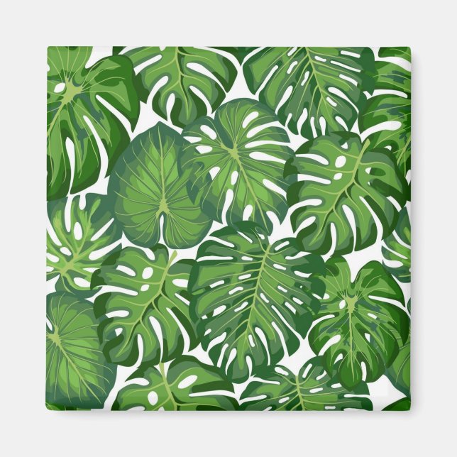 Leaves pattern magnet (Front)
