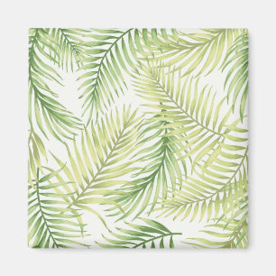 Leaves pattern magnet