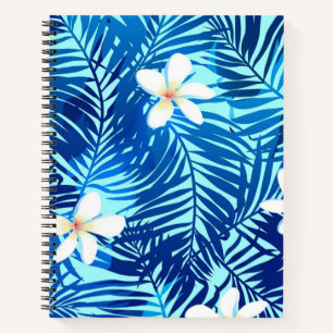 Leaves pattern notebook