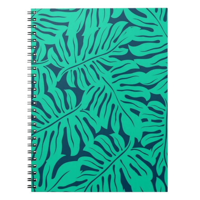 Leaves pattern notebook (Front)