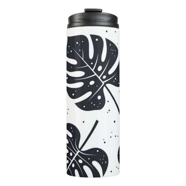 Leaves pattern thermal tumbler (Front)