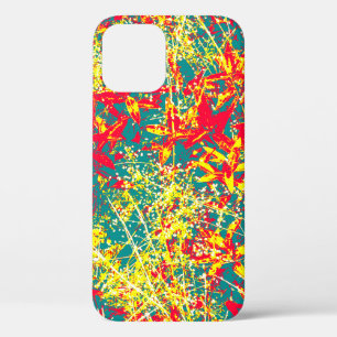 leaves red green yellow and white Case-Mate iPhone 12 Case