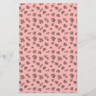 Leaves + Roses Hand-Drawn on ANY COLOR Soap Wraps