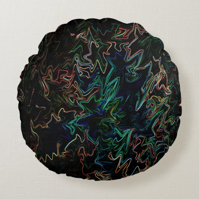 Leaves...... Round Cushion (Front)