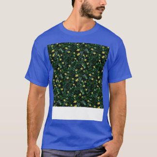 Leaves Seamless Pattern Foliage Leaf Plant Botanic T-Shirt