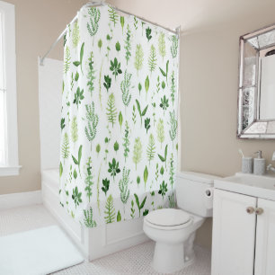 Leaves Shower Curtain