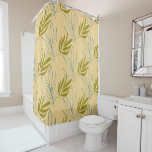 Leaves Shower Curtain
