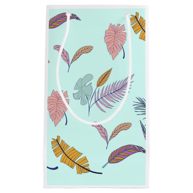Leaves  small gift bag (Front)
